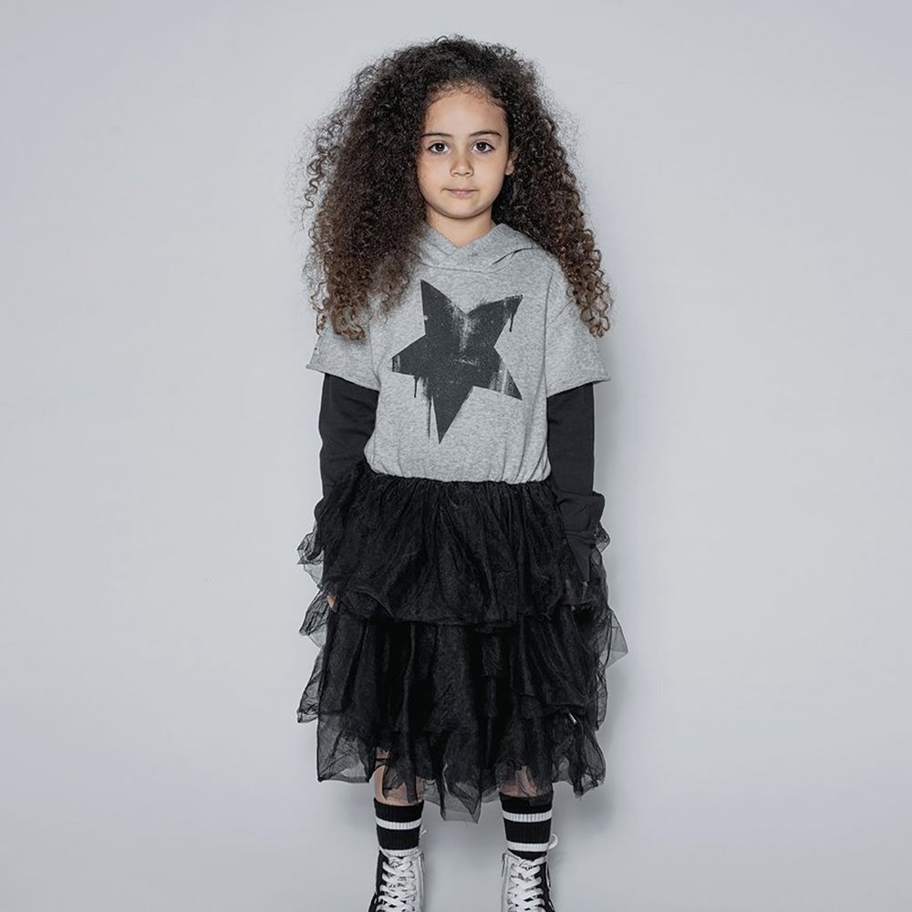 NUNUNU Hooded Magic Dress